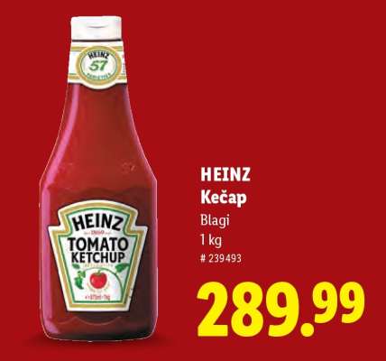 HEINZ KEČAP