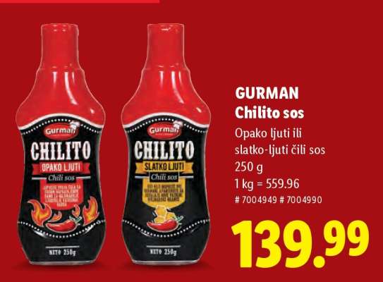 Gurman Chilito sos