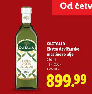 OLITALIA Ekstra devičansko maslinovo ulje