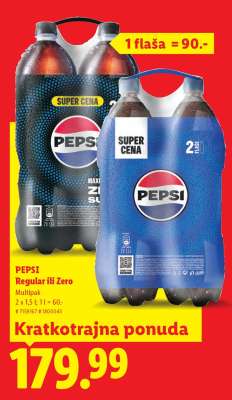 PEPSI Regular ili Zero Multipak