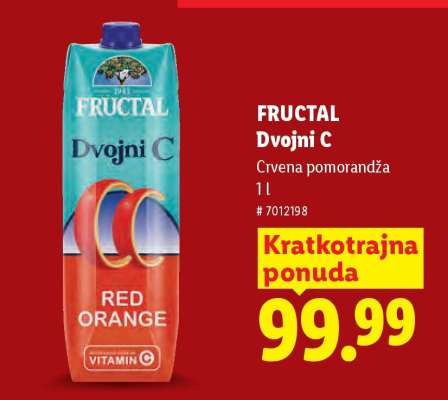 FRUCTAL Dvojni C