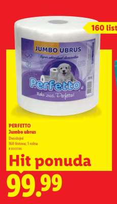 Perfetto Jumbo ubrus