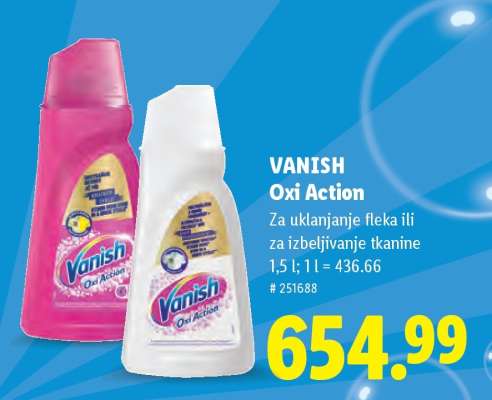 Vanish Oxi Action