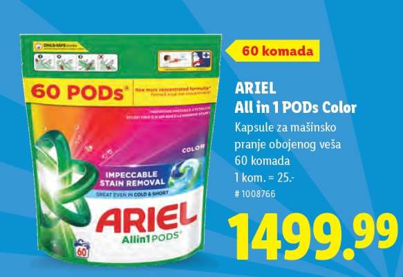 Ariel All in 1 Pods Color
