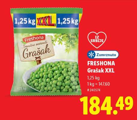 Freshona Grašak XXL