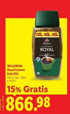 Bellarom Royal instant kafa XXL
