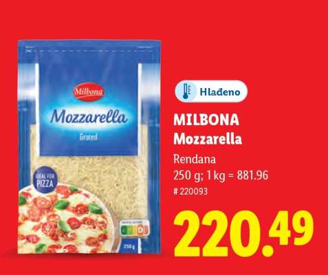 Milbona Mozzarella