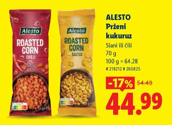 Alesto Prženi kukuruz