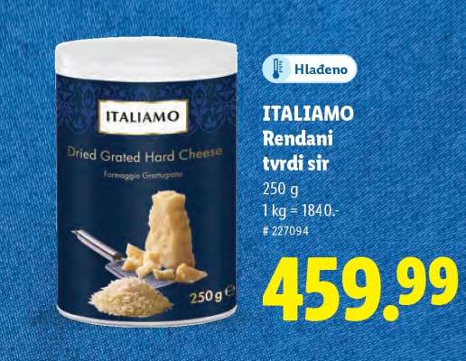 Italiamo Rendani tvrdi sir