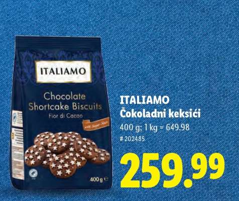 ITALIAMO Čokoladni keksići