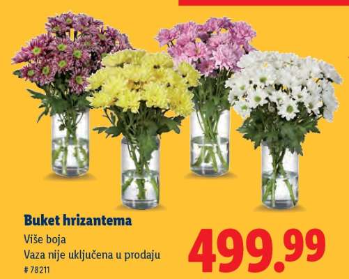Buket hrizantema