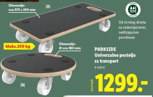 PARKSIDE Univerzalno postolje za transport