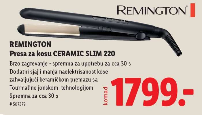 Remington Presa za kosu Ceramic Slim 220