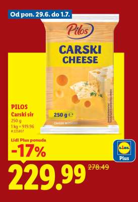 Pilos Carski sir