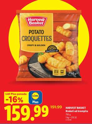Harvest Basket Kroketi od krompira