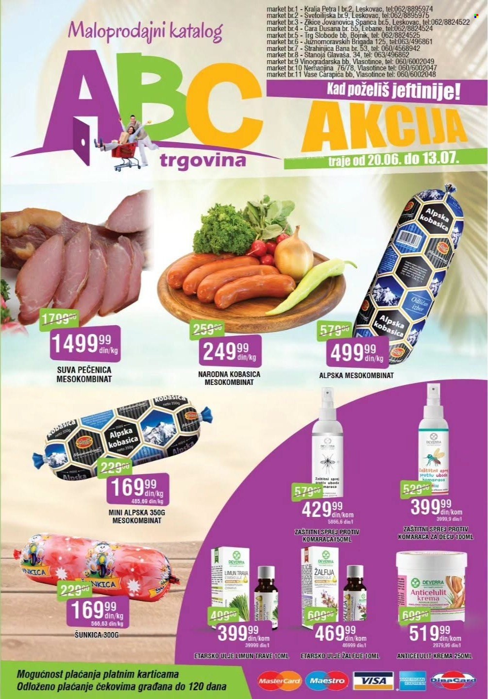 ABC Trgovina katalog - 20.06.2026 - 13.08.2026. Stranica 1
