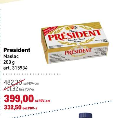 President maslac