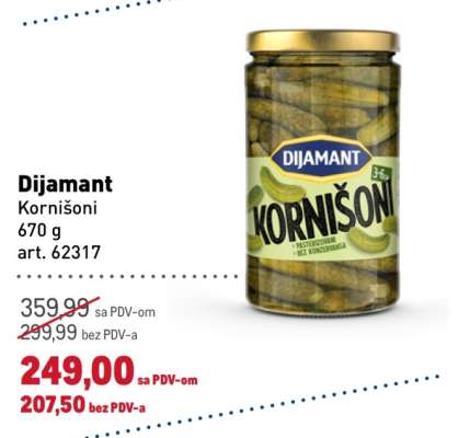 Dijamant kornišoni