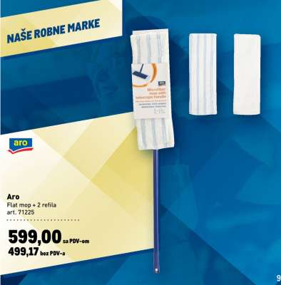 Aro Flat mop + 2 refila