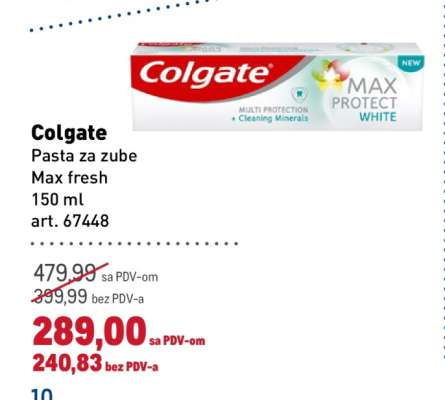 Colgate Pasta za zube Max Fresh