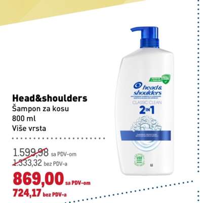 HEAD & SHOULDERS