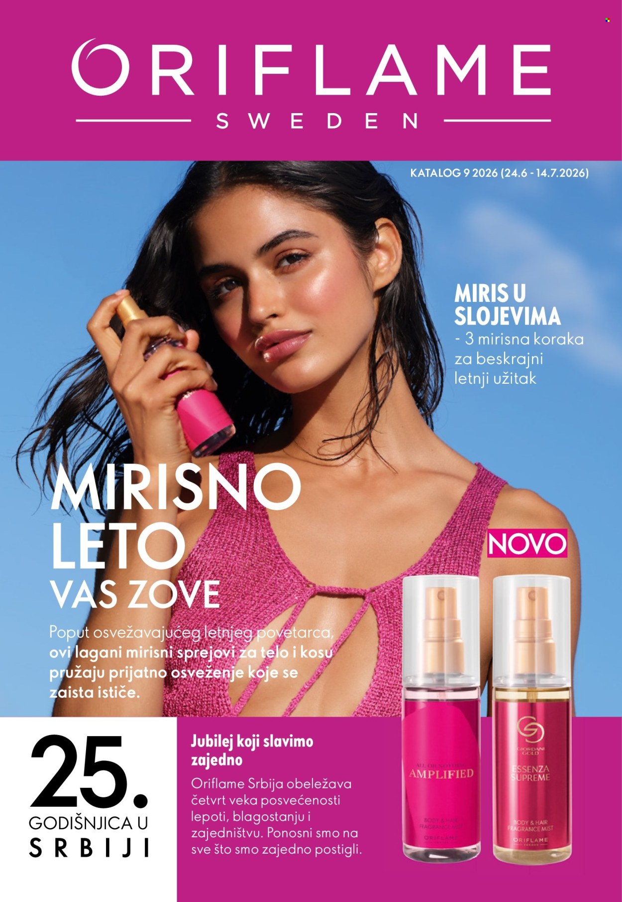 Oriflame katalog - 24.06.2026 - 14.07.2026. Stranica 1