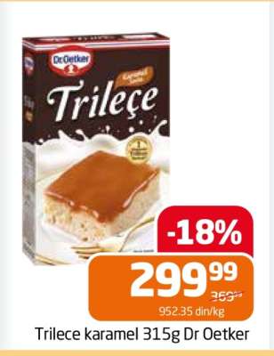 Trileçe karamel 315g Dr Oetker