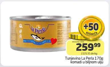 Tunjevina La Perla 170g