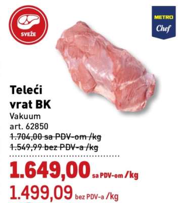 Telecí vrat BK