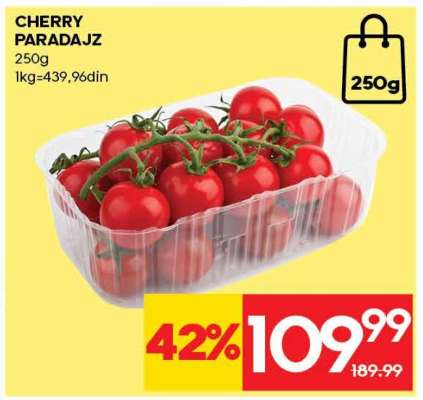 Cherry paradajz