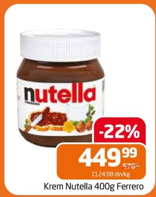 Krem Nutella 400g Ferrero