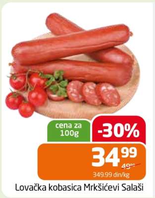 Lovačka kobasica Mrkšićevi salaši