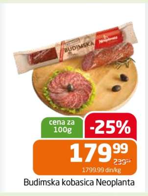 BUDIMSKA KOBASICA Neoplanta