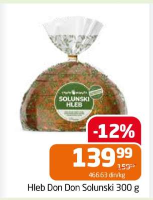 Hleb Don Don Solunski 300 g