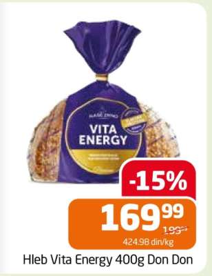 Hleb Vita Energy 400g Don Don