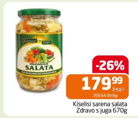 Kiselisi sarena salata