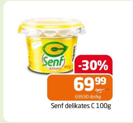 Senf delikates C 100g