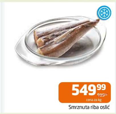 Smrznuta riba oslić