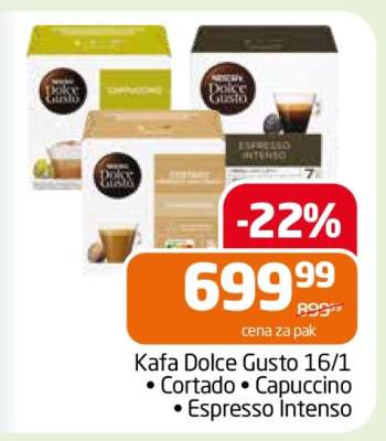 Kafa Dolce Gusto 16/1