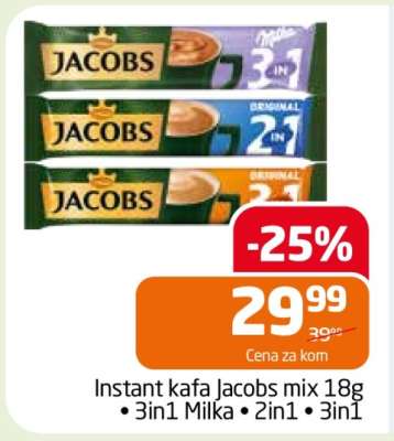 Instant kafa Jacobs mix 18g