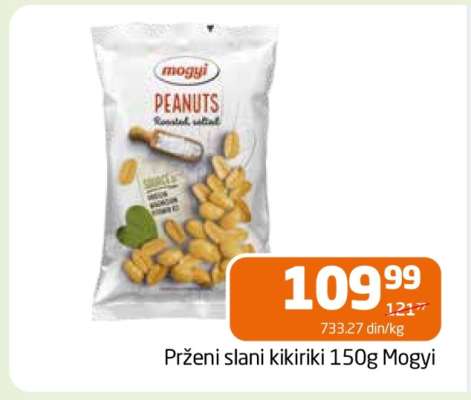 Prženi slani kikiriki 150g Mogyi