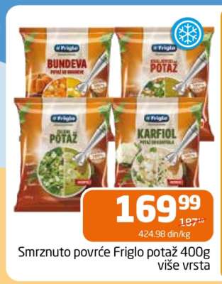 Smrznuto povrće Friglo potaž 400g