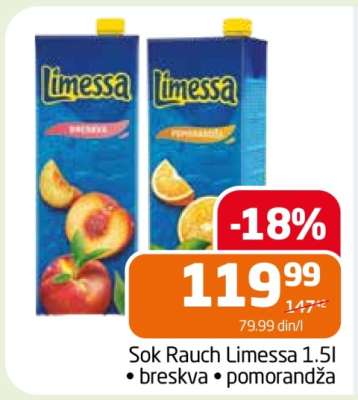 Sok Rauch Limessa 1.5l