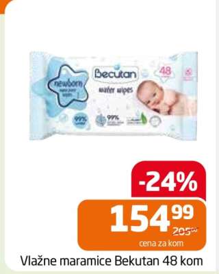 Vlažne maramice Bekutan 48 kom