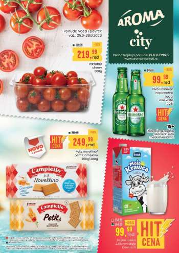 Aroma Market katalog - 25.06.2026 - 08.07.2026.