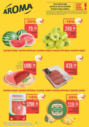 Aroma Market katalog - 25.06.2026 - 27.06.2026.