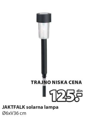 JAKTFALK SOLARNA LAMPA