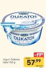 Jogurt Dukatos natur 150 g