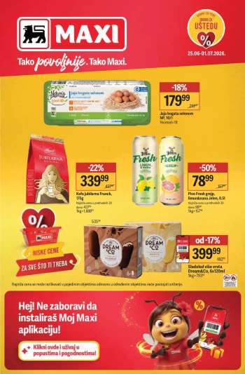 thumbnail - Katalog Maxi - Nedeljni katalog