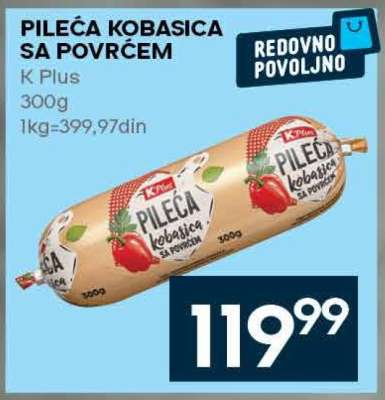 PILEĆA KOBASICA sa povrćem